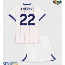 Otroški Nogometni dresi Chelsea Emmanuel Emegha #22 Tretji 2026-27 Kratek Rokav (+ Kratke hlače)